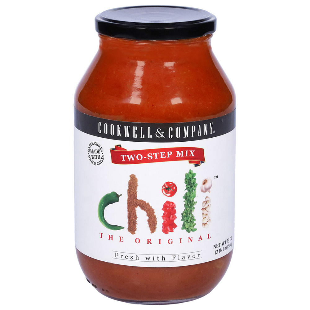 Cookwell & Company Two Step Chili Mix, 33 oz