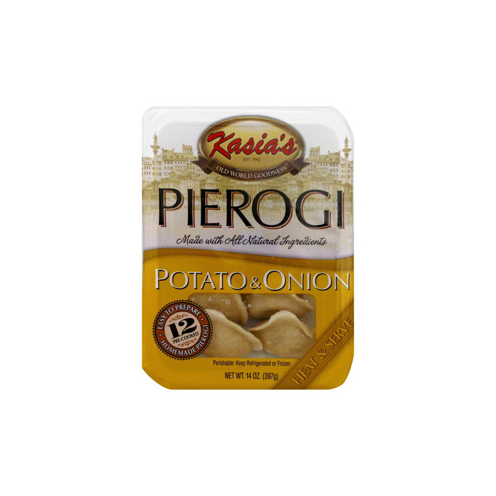 Kasia's Potato and Onion Pierogi, 14 oz