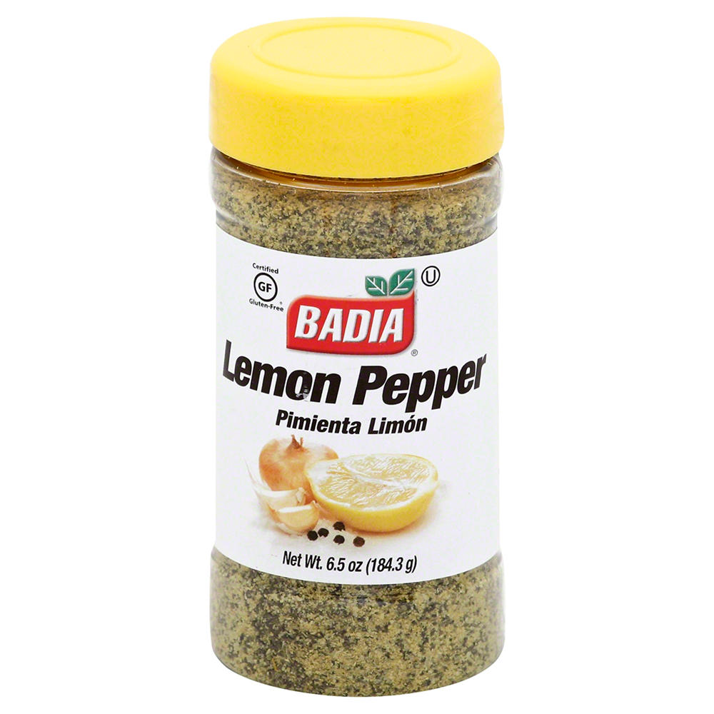 Badia Lemon Pepper, 6.5 oz
