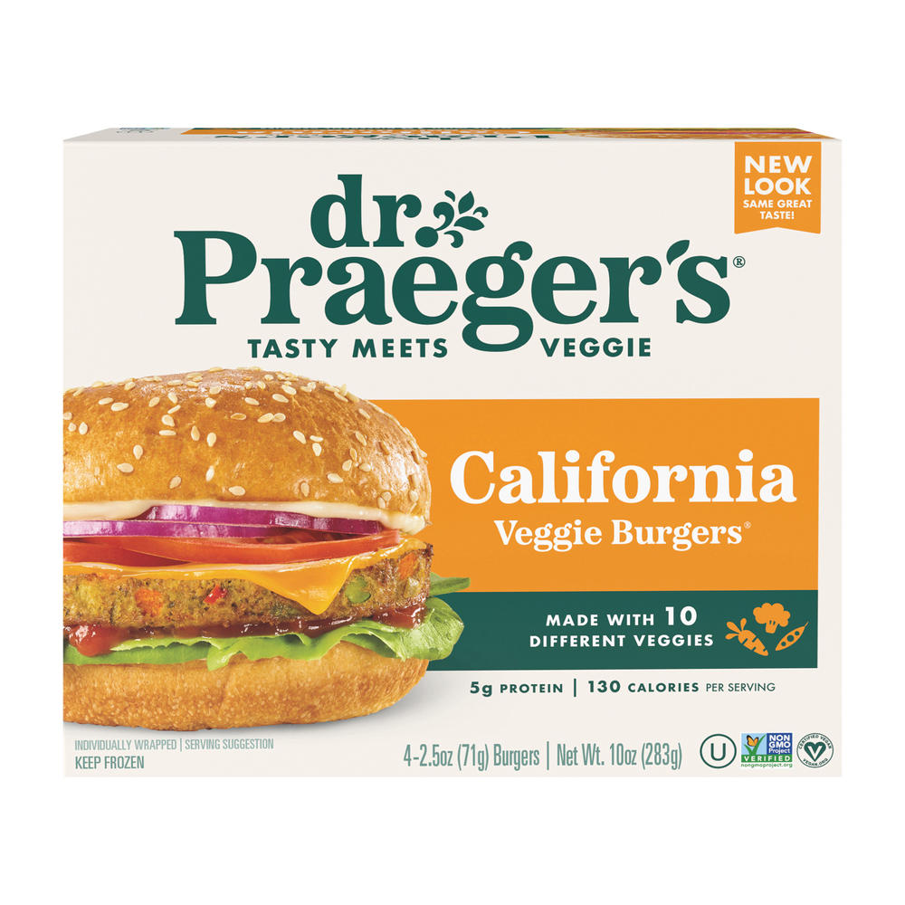 Dr. Praeger's California Veggie Burgers, 4 ct