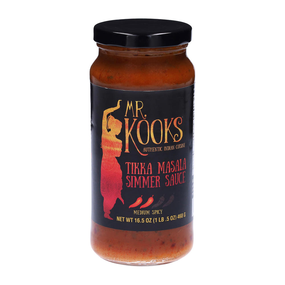 Mr. Kooks Tikka Masala Simmer Sauce, 16.5 oz