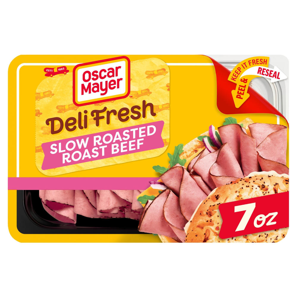 Oscar Mayer Deli Fresh Slow Roasted Roast Beef, 7 oz