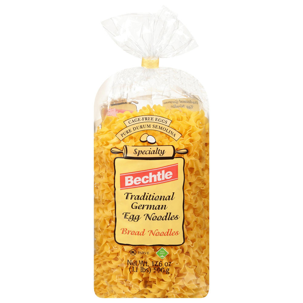 Bechtle Traditional German Egg Pasta Broad Noodles, 17.6 oz
