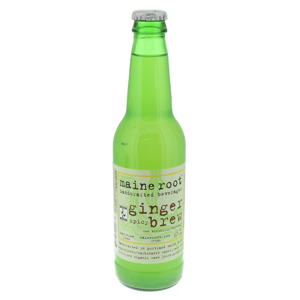 Maine Root Organic Ginger Beer - Single, 12 oz