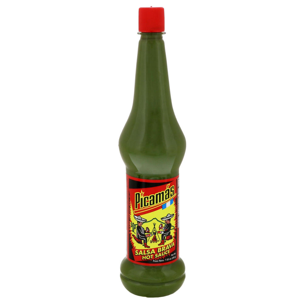 Picama's Salsa Brava Green Hot Sauce, 7.05 oz