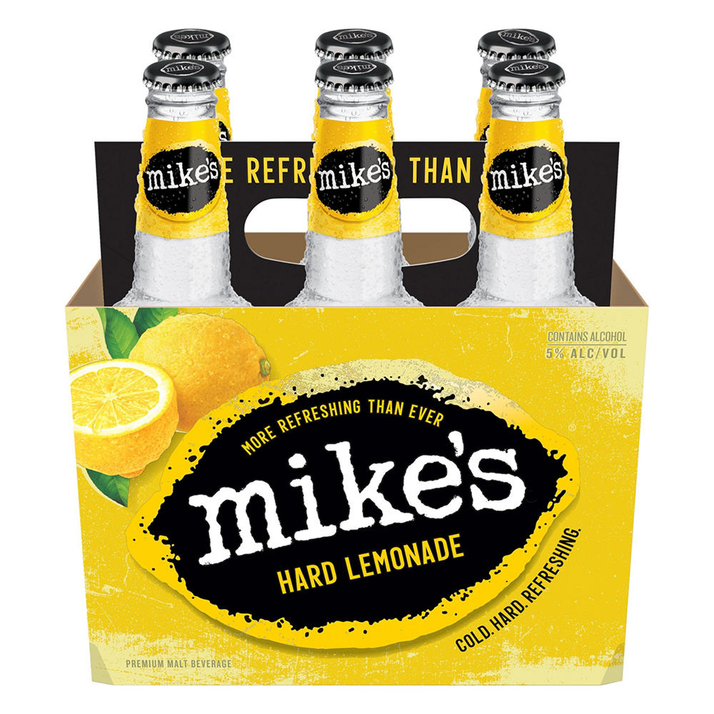 Mike's Hard Lemonade 6 pk Bottles, 11.2 oz