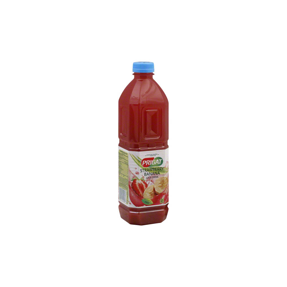 Prigat Kosher Strawberry Banana Juice Drink, 50.7 oz