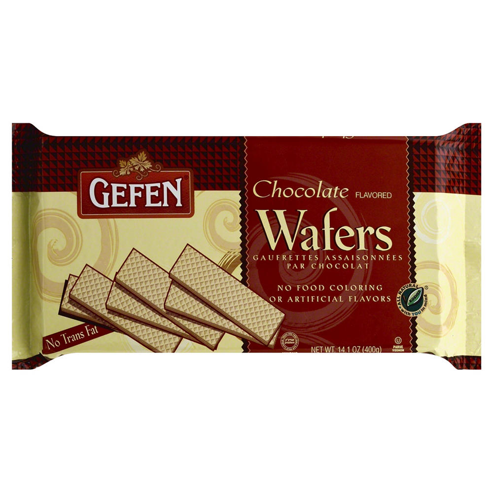 Gefen Kosher Chocolate Flavored Wafers, 14.1 oz