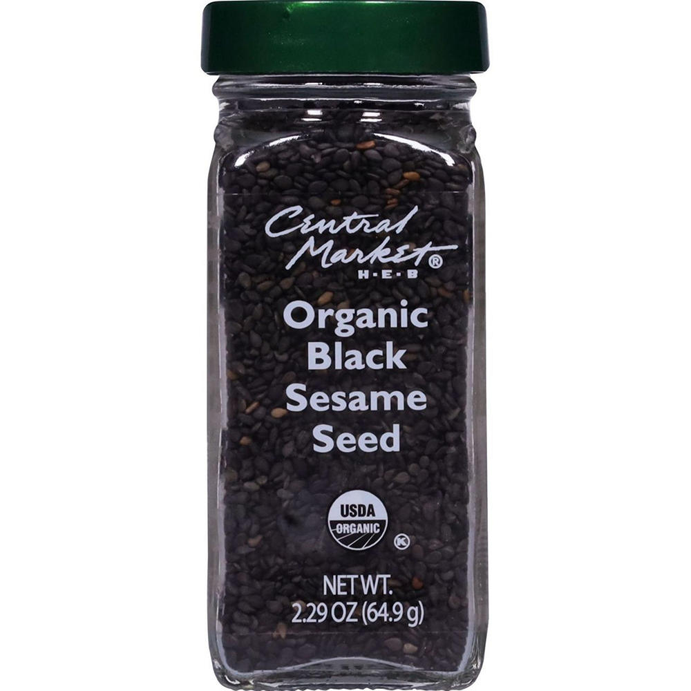 Central Market Organics Black Sesame Seed, 2.29 oz