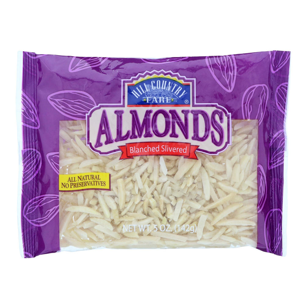 Hill Country Fare Blanched Slivered Almonds, 5 oz