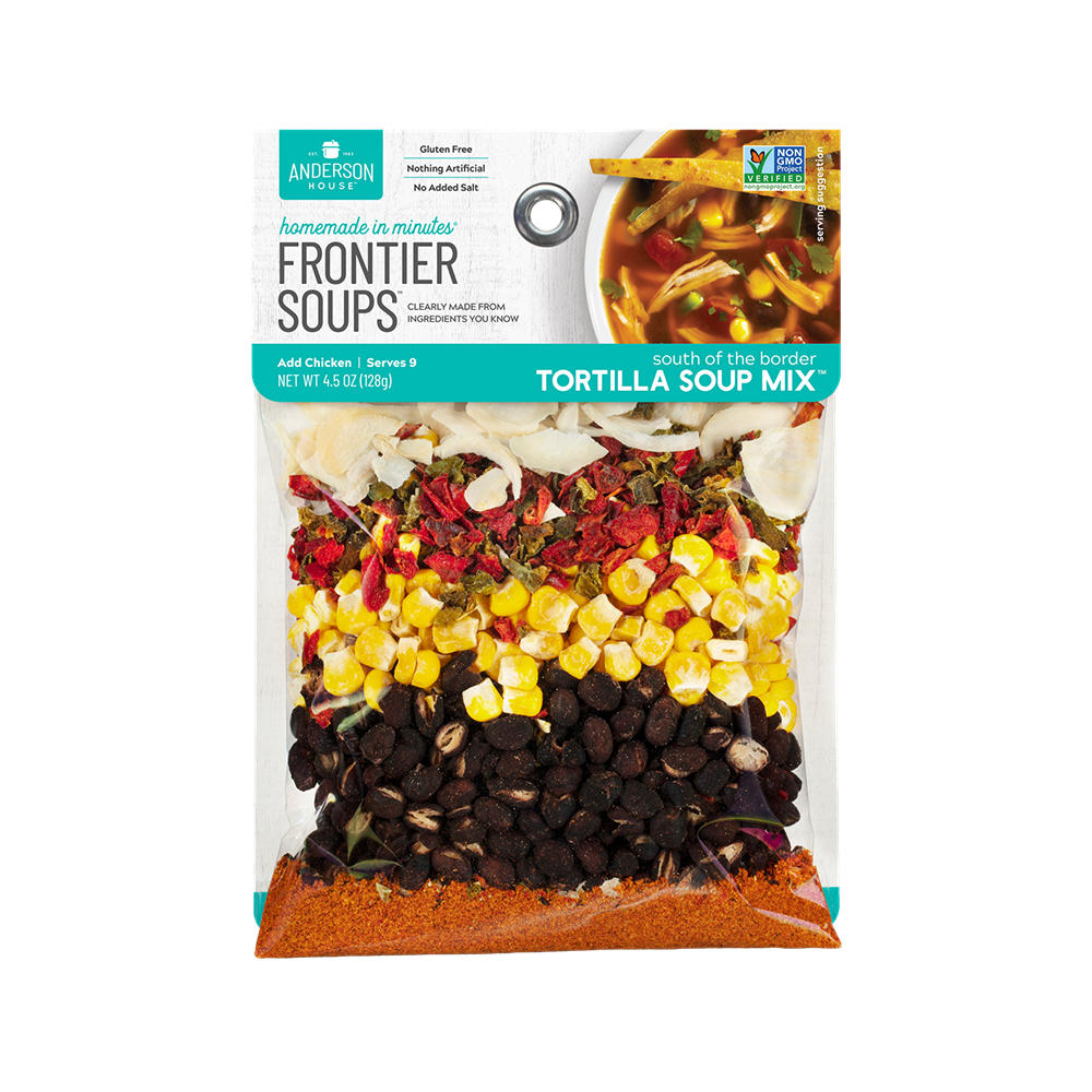Frontier Soups South of the Border Tortilla Soup Mix, 4.5 oz