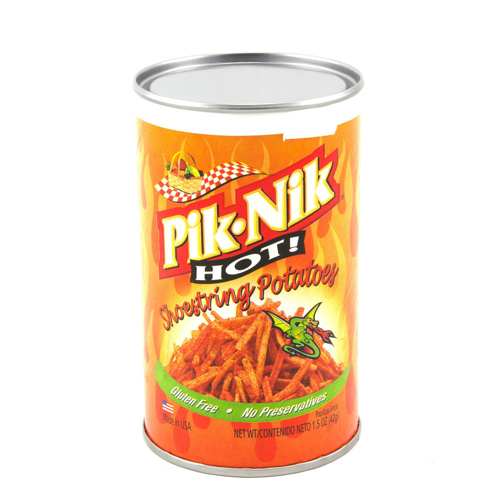 Pik-Nik Hot Shoestring Potatoes, 1.5 oz