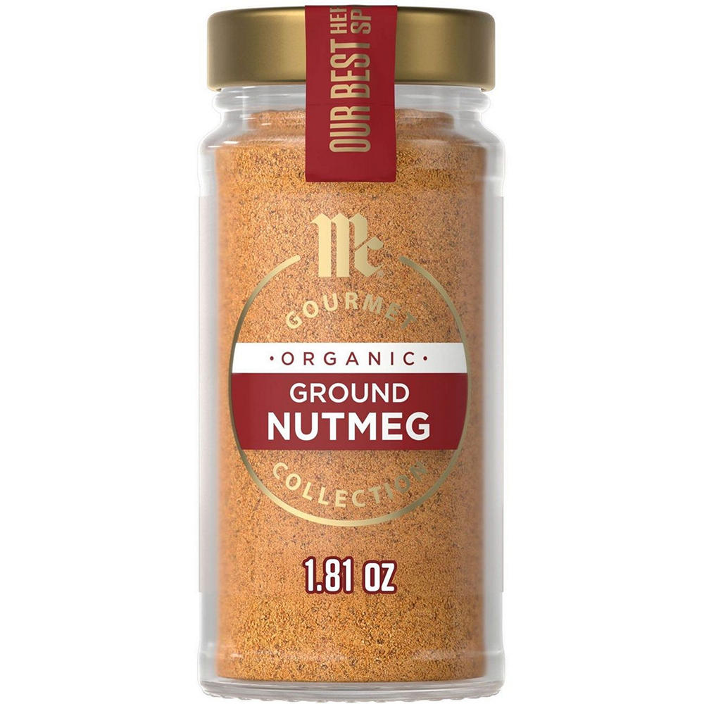 McCormick Gourmet Organic Ground Nutmeg, 1.81 oz