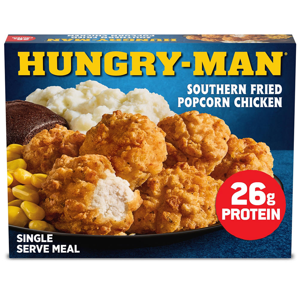 Hungry-Man Southern Fried Popcorn Chicken Frozen Meal, 14 oz