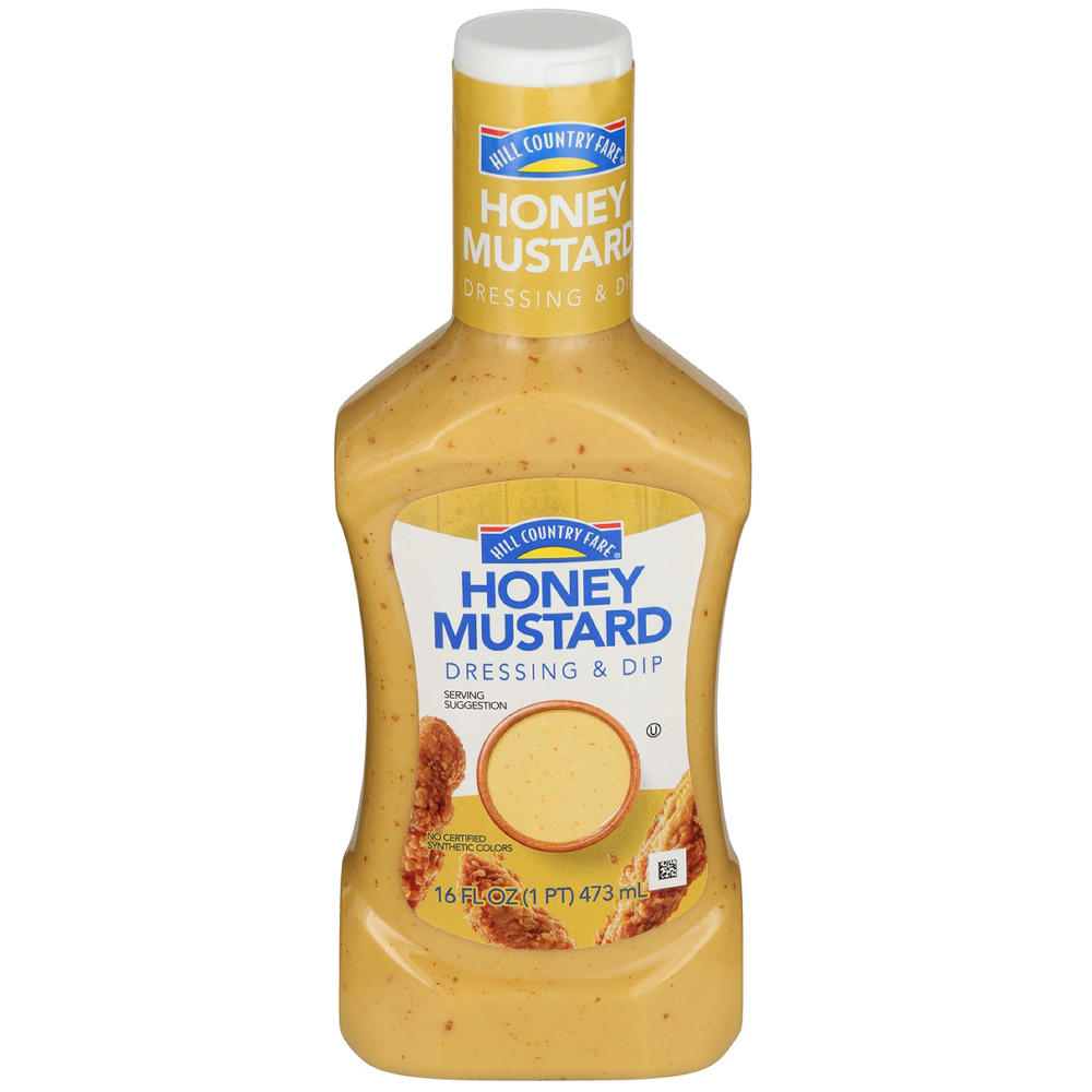 Hill Country Fare Honey Mustard Salad Dressing, 16 oz