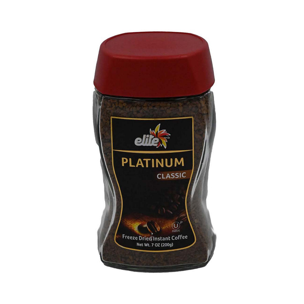 Elite Platinum Classic Freeze Dried Instant Coffee, 7.05 oz