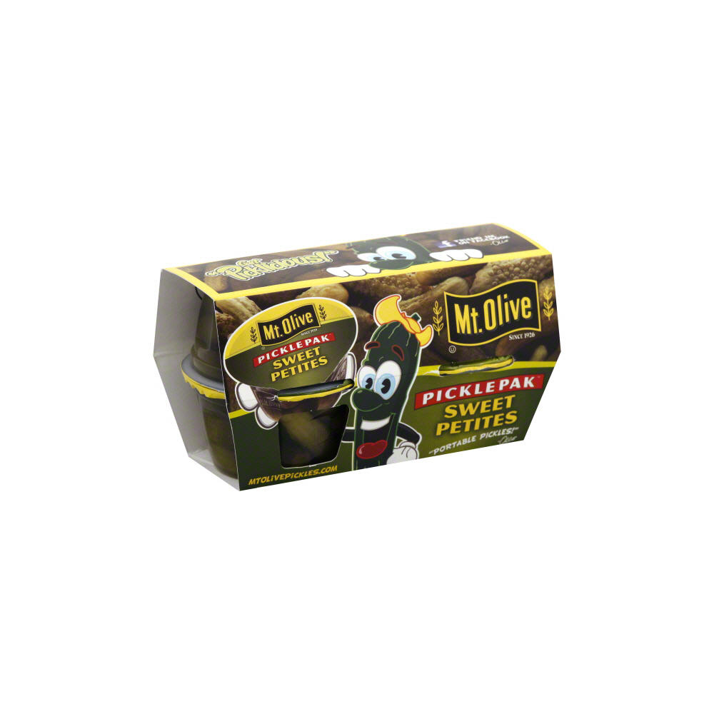 Mt. Olive Sweet Petites Pickle Pak, 4 ct