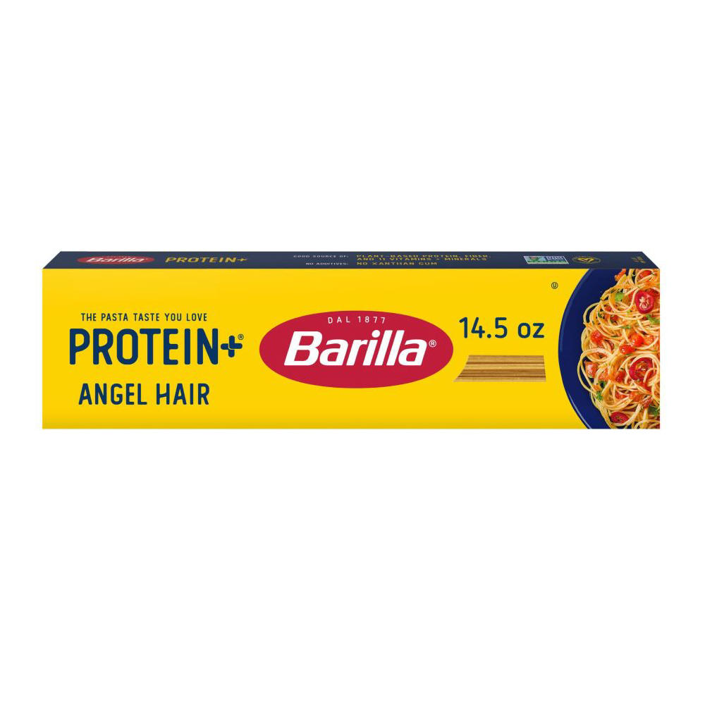 Barilla 10g Protein + Angel Hair Pasta, 14.5 oz