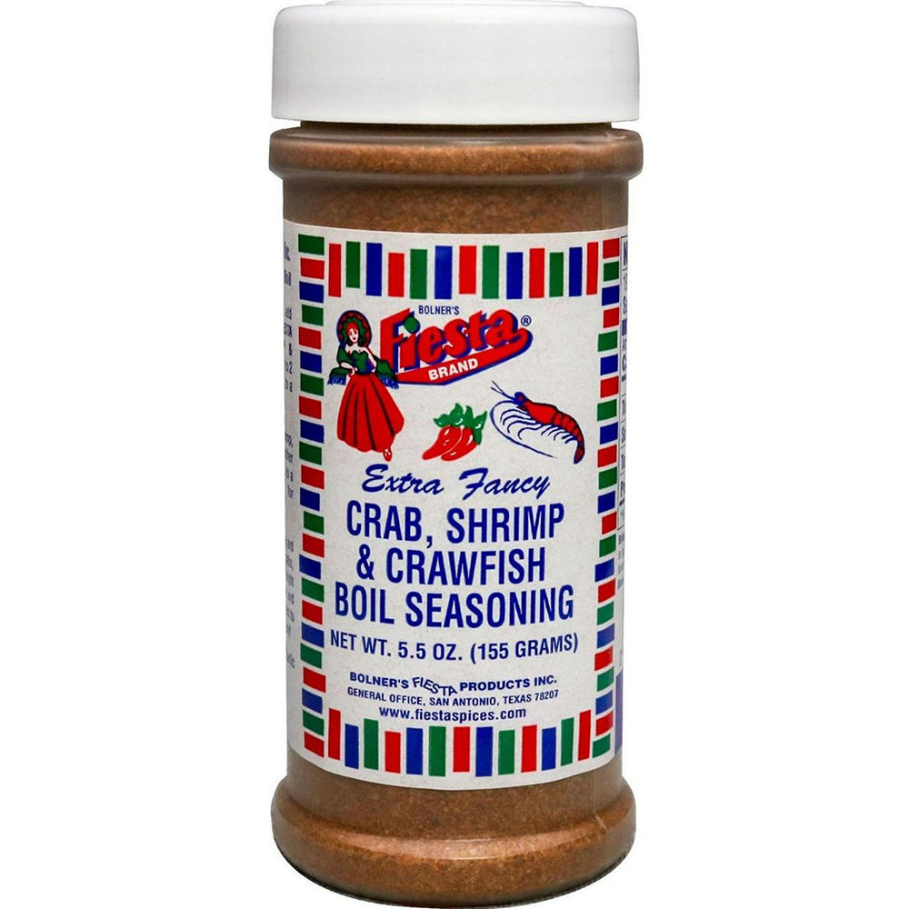 Bolner's Fiesta Crab, Shrimp, and Crawfish Boil, 5.5 oz