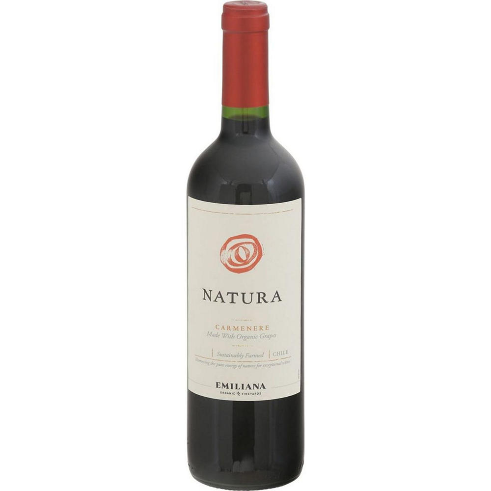 Natura Organic Carmenere Chile Red Wine, 750 mL