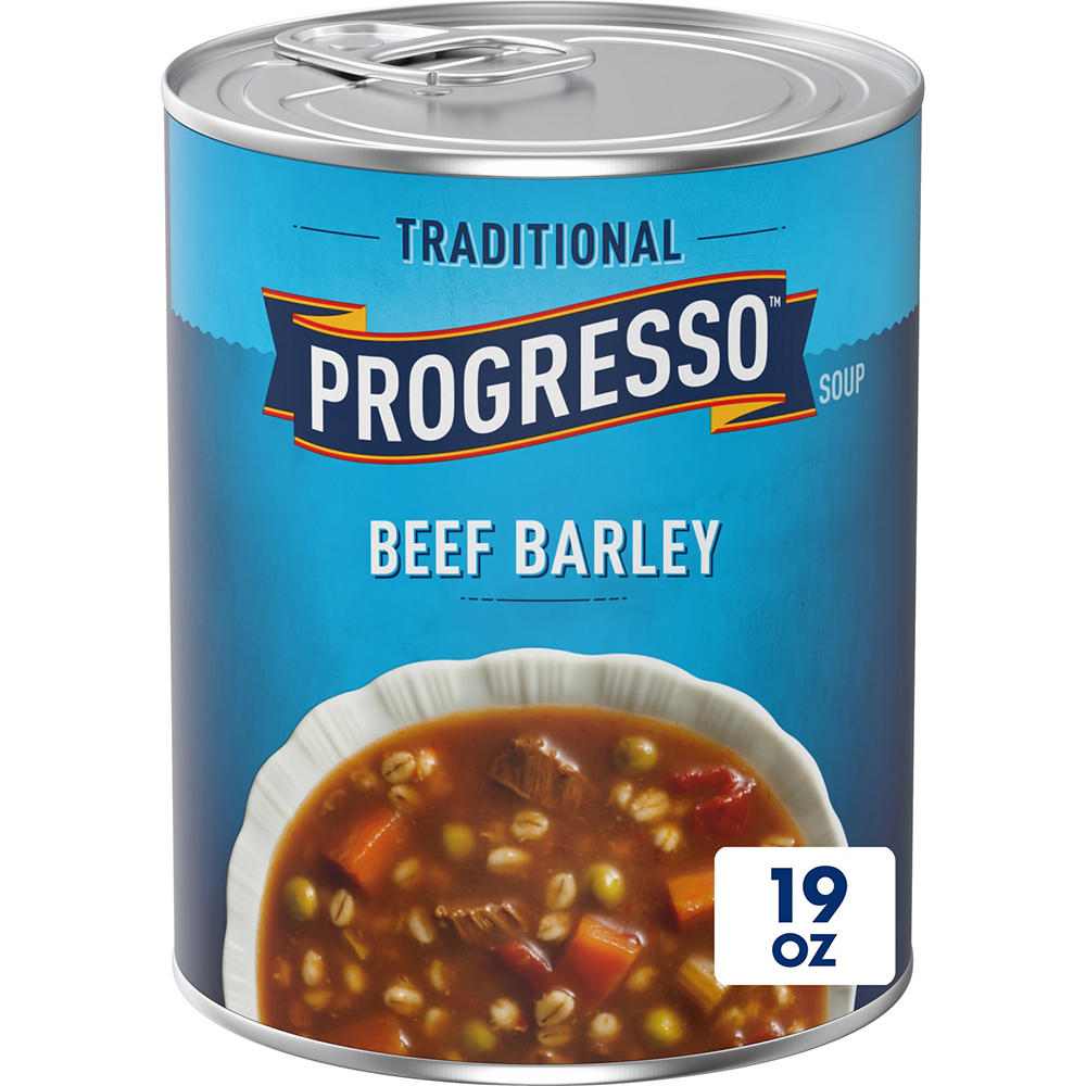 Progresso Traditional Beef Barley Soup, 19 oz