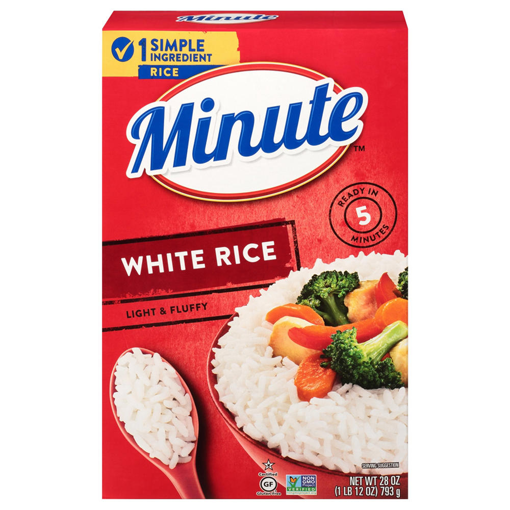 Minute Instant White Rice, 28 oz