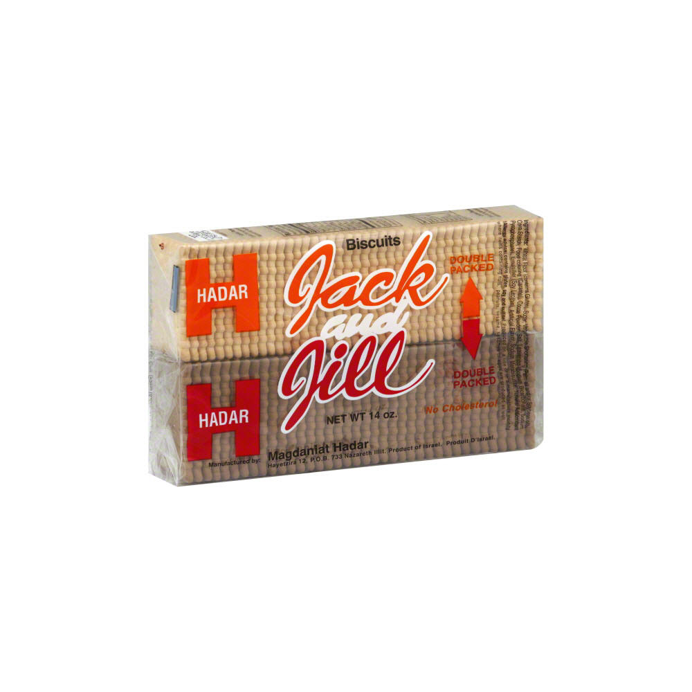 Hadar Jack and Jill Kosher Double Packed Biscuits, 14.1 oz