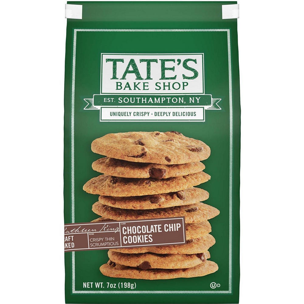 Tate's Bake Shop Chocolate Chip Cookies, 7 oz