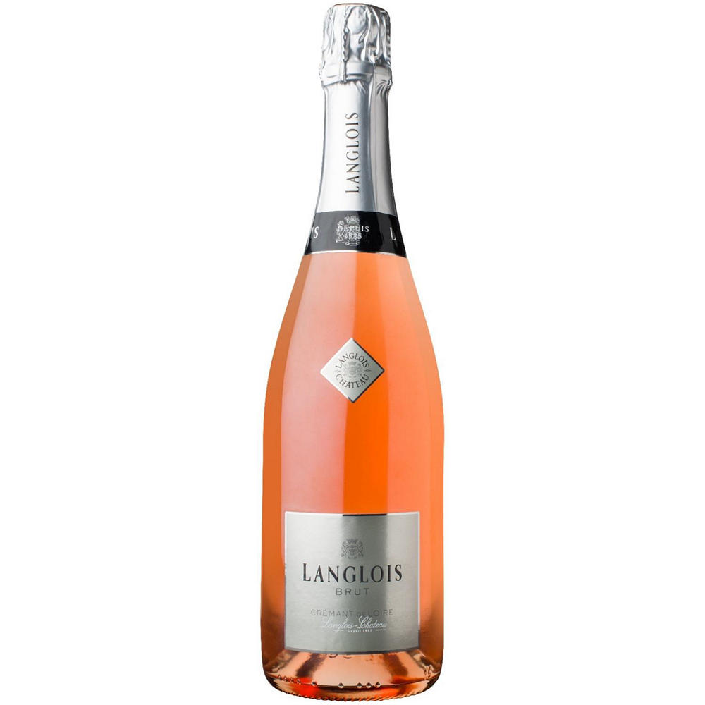 Langlois Crémant de Loire Rosé Brut, 750 mL