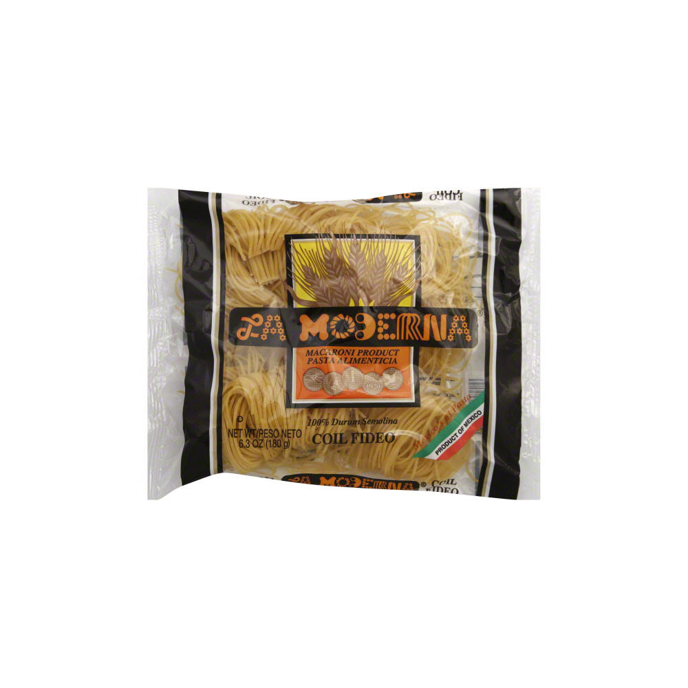 La Moderna Coil Fideo, 6.3 oz