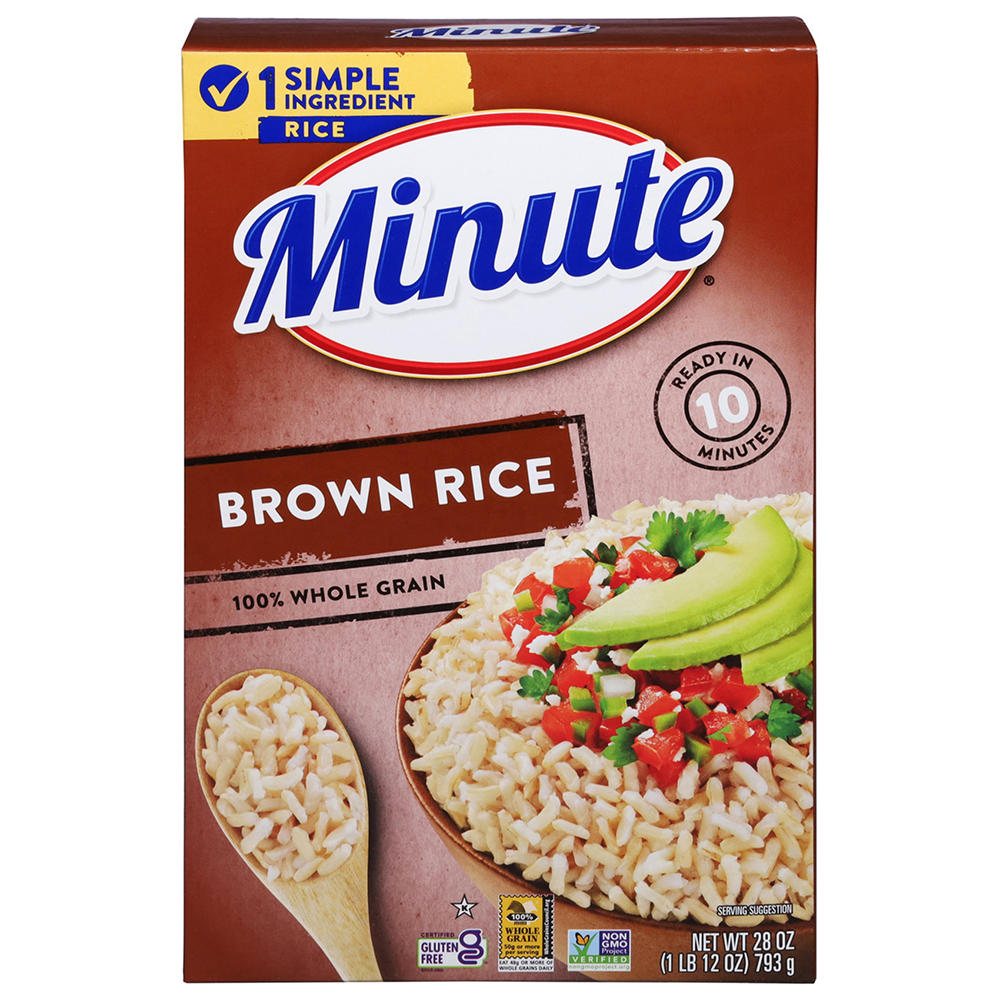 Minute Instant Brown Rice, 28 oz