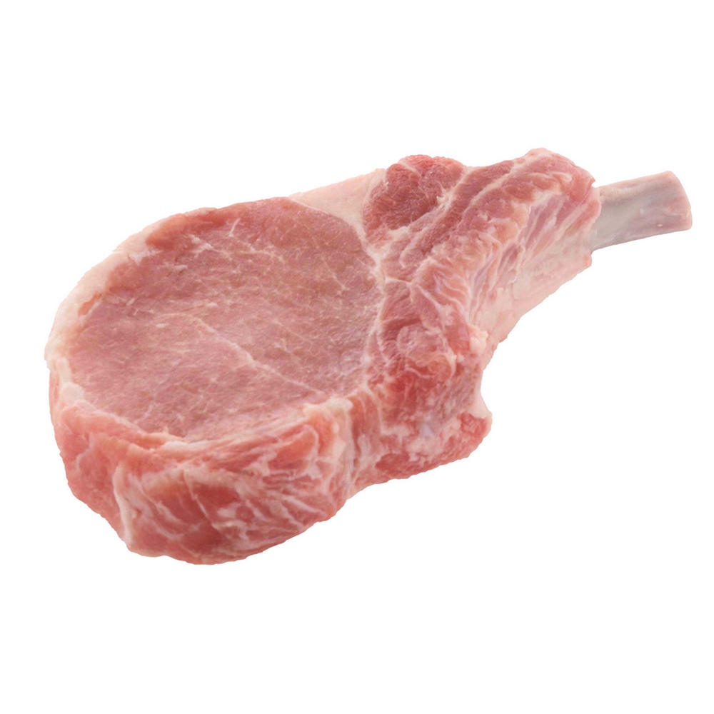 H-E-B Natural Frenched Center Rib Pork Chop, Extra Thick Cut, Avg. 2.25 lbs