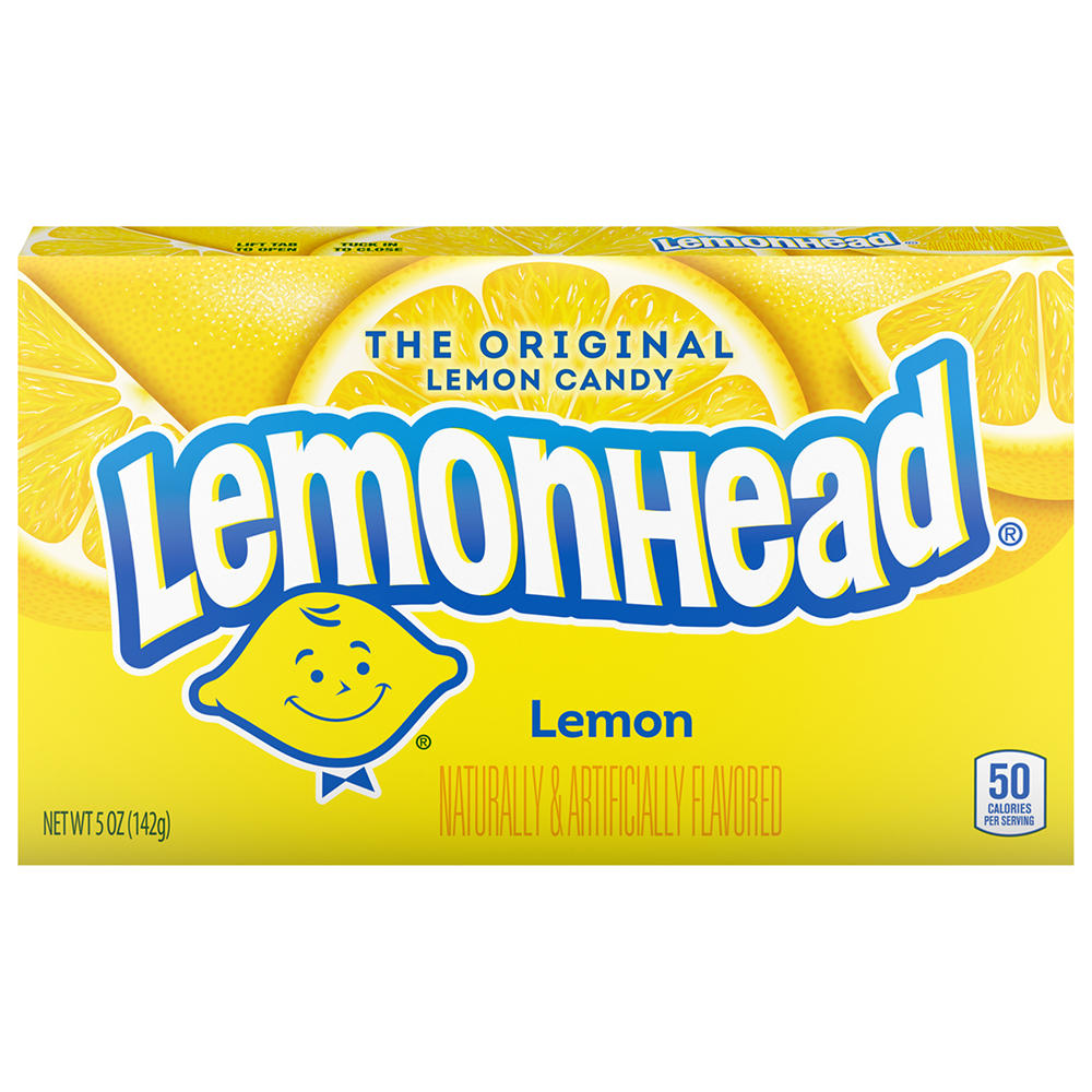 Lemonhead The Original Lemon Candy Theater Box, 5 oz