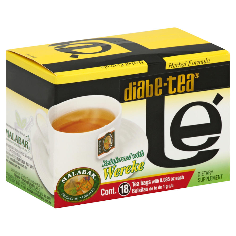 Malabar Diabe-Tea Tea Bags, 25 ct