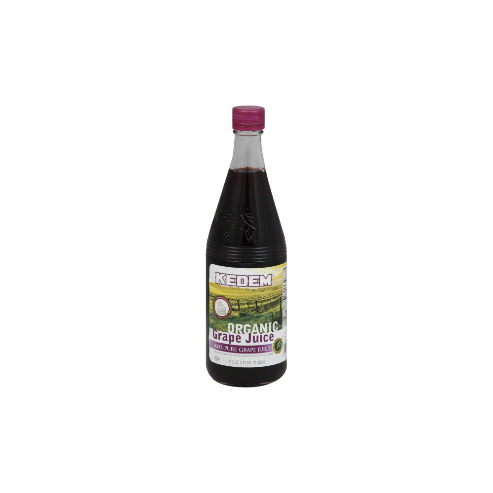 Kedem Organic Grape Juice, 22 oz