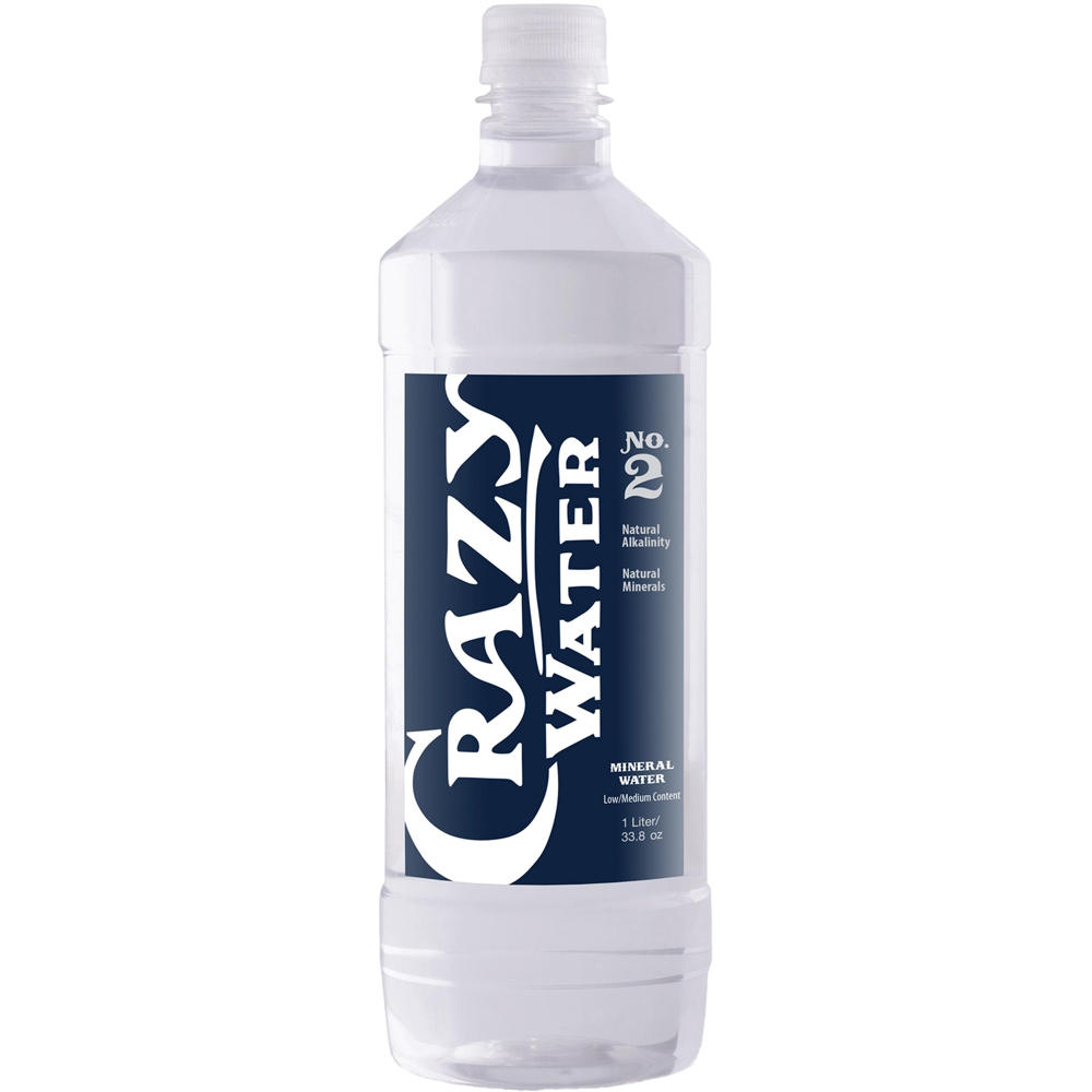 Crazy Water Natural Still Mineral Alkaline Water - No. 2, 1 L