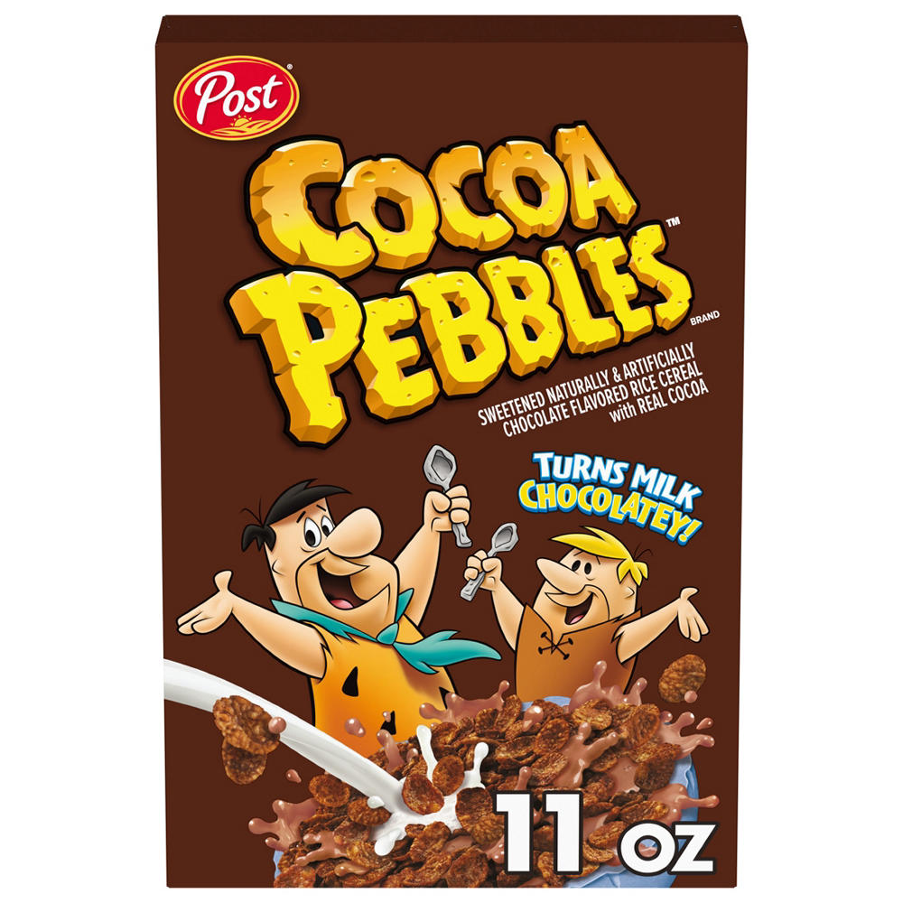Post Cocoa Pebbles Cereal, 11 oz