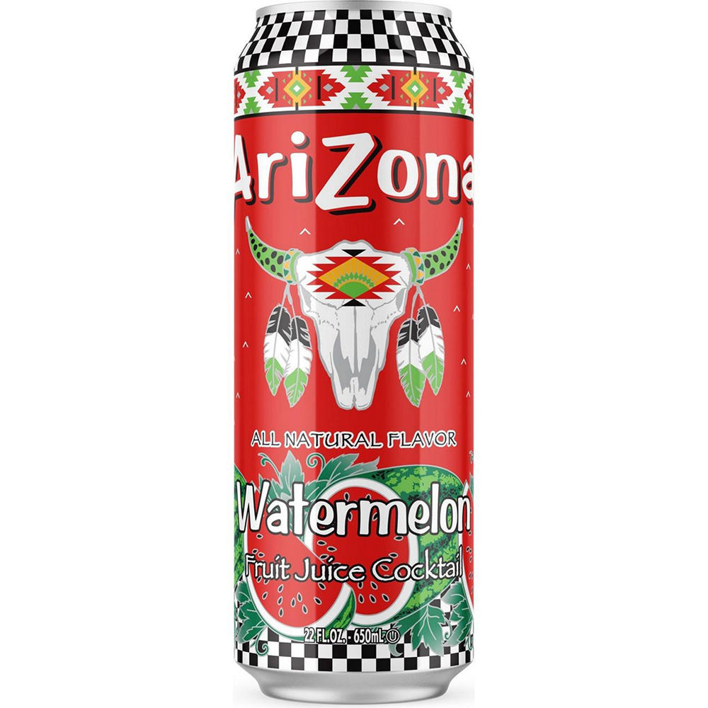 AriZona Watermelon Fruit Juice Cocktail, 22 oz