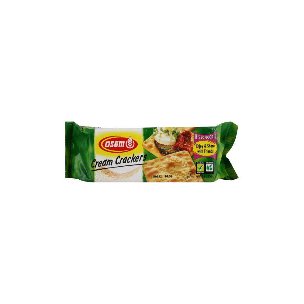 Osem Kosher Cream Crackers, 8.8 oz