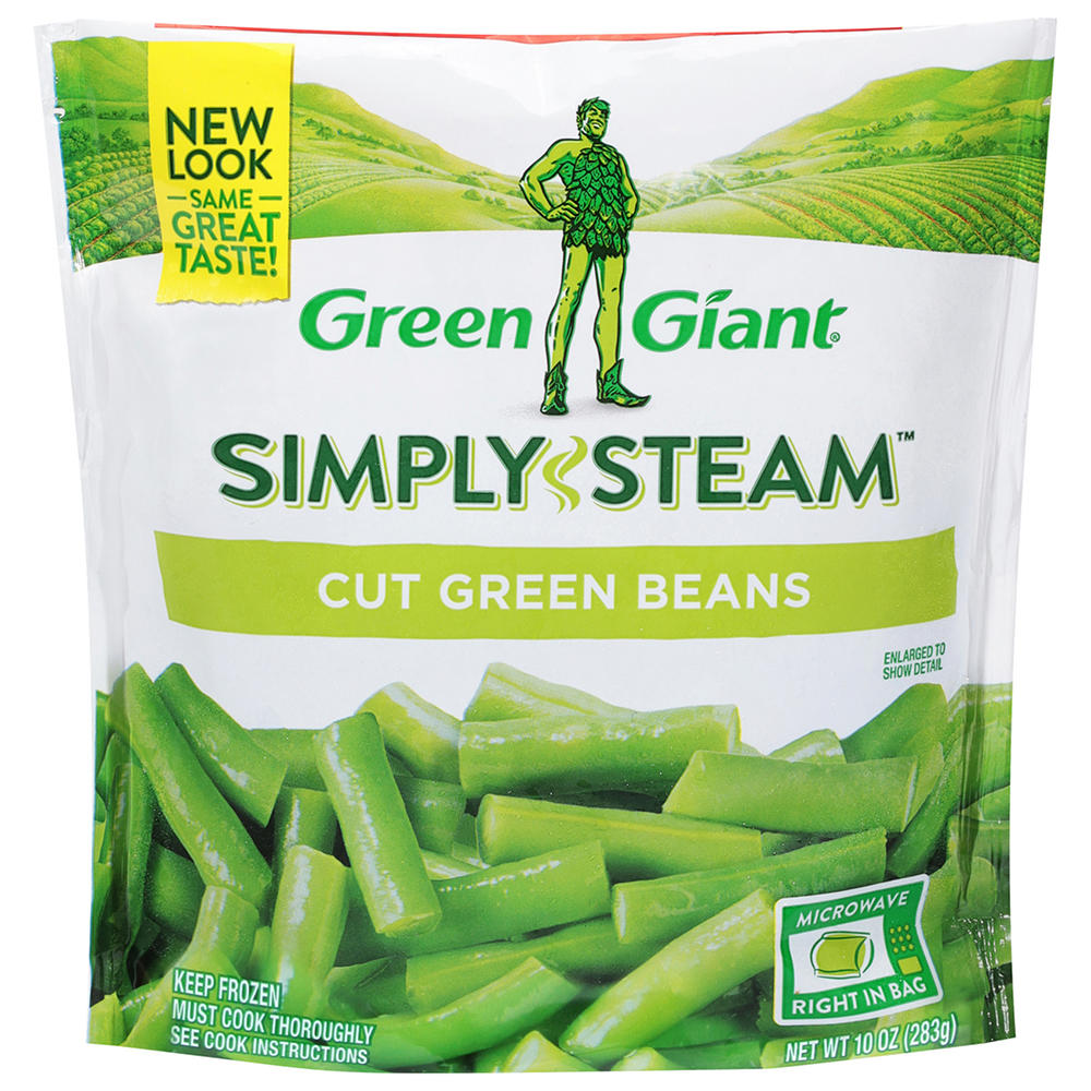 Green Giant Simply Steam Cut Green Beans, 10 oz