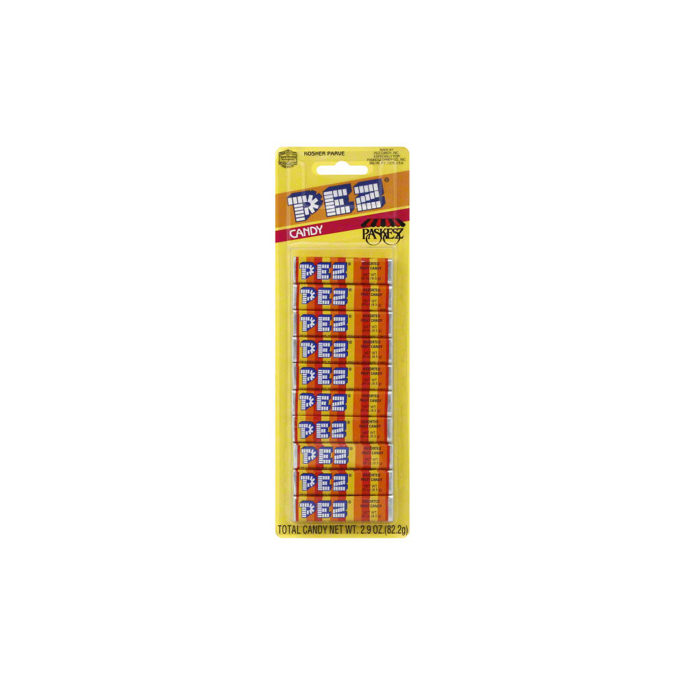 Pez Kosher Assorted Fruit Candy, 3 oz
