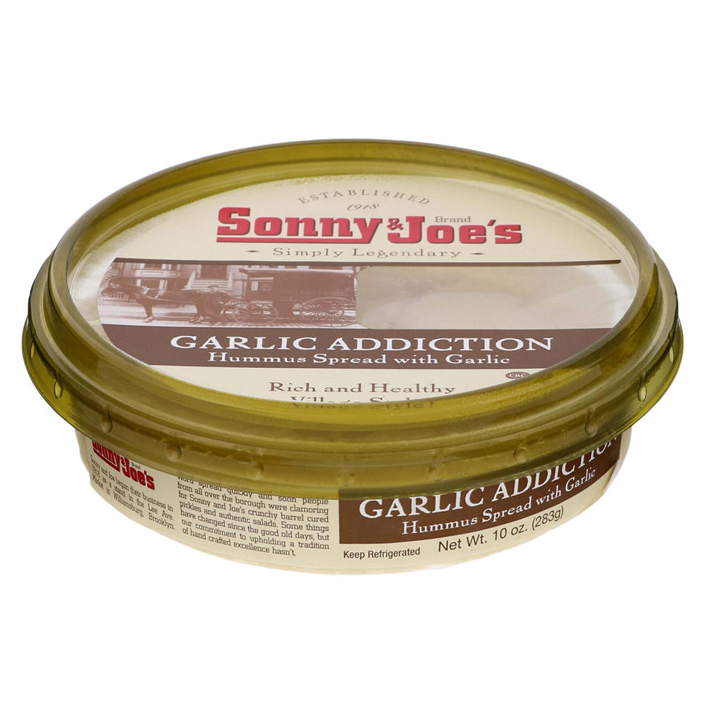 Sonny & Joe's Garlic Hummus, 10 oz
