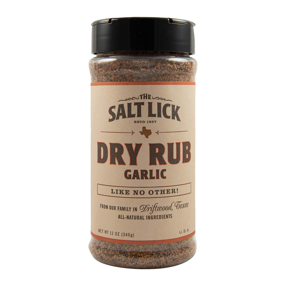 The Salt Lick Garlic Dry Rub, 12 oz