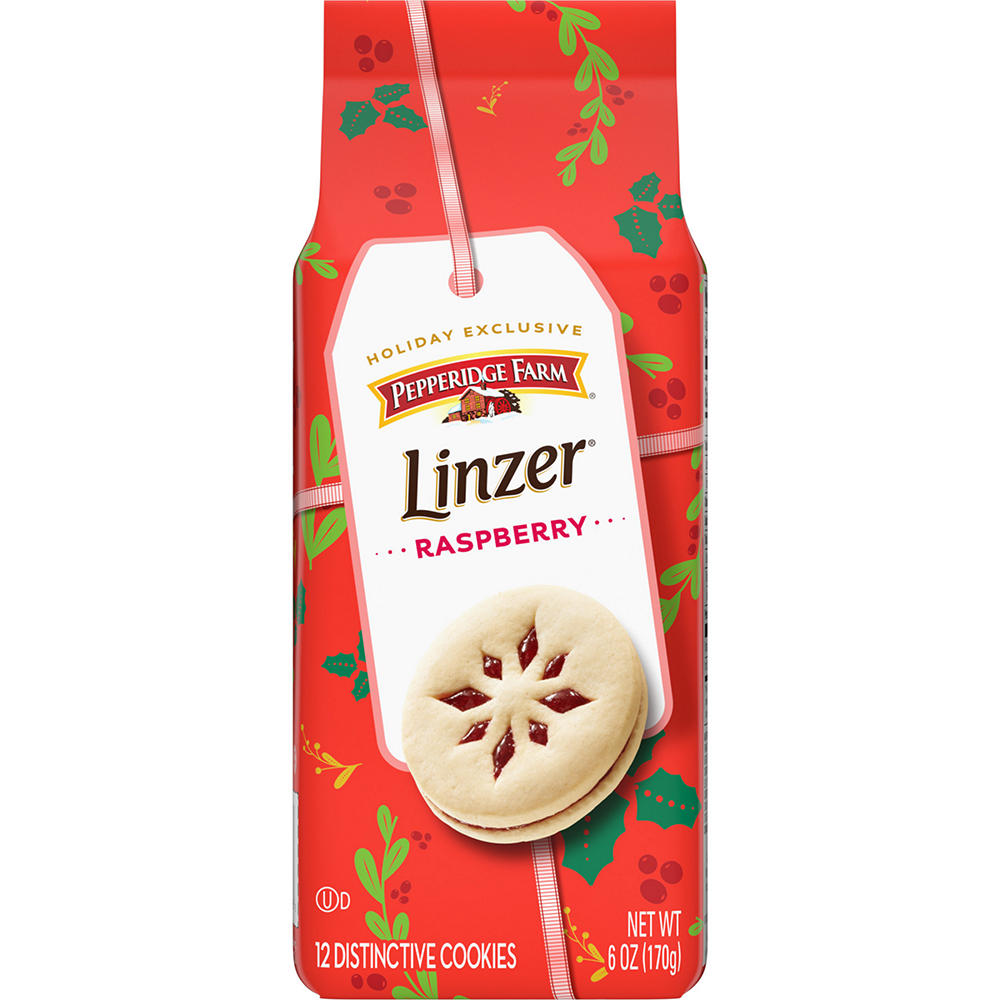 Pepperidge Farm Linzer Raspberry Cookies, 6 oz