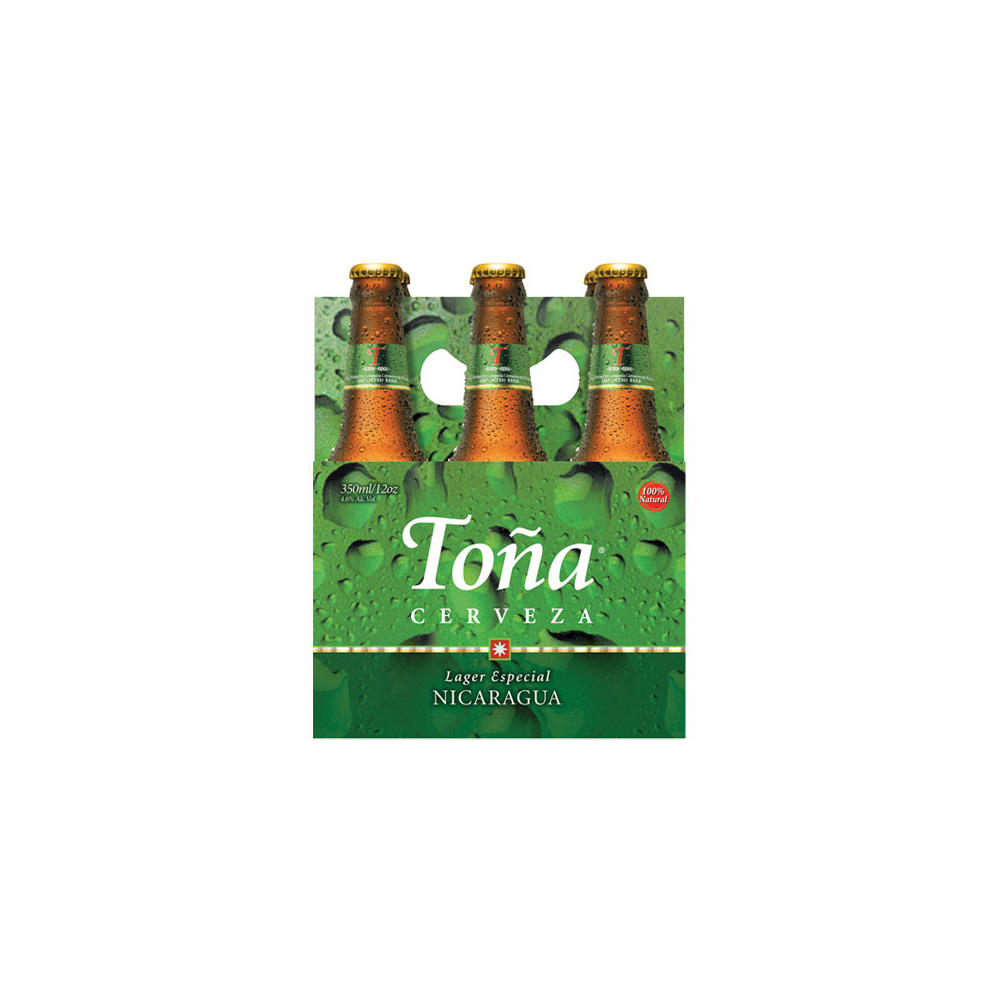 Tona Cerveza Lager Beer 6 pk Bottles, 12 oz