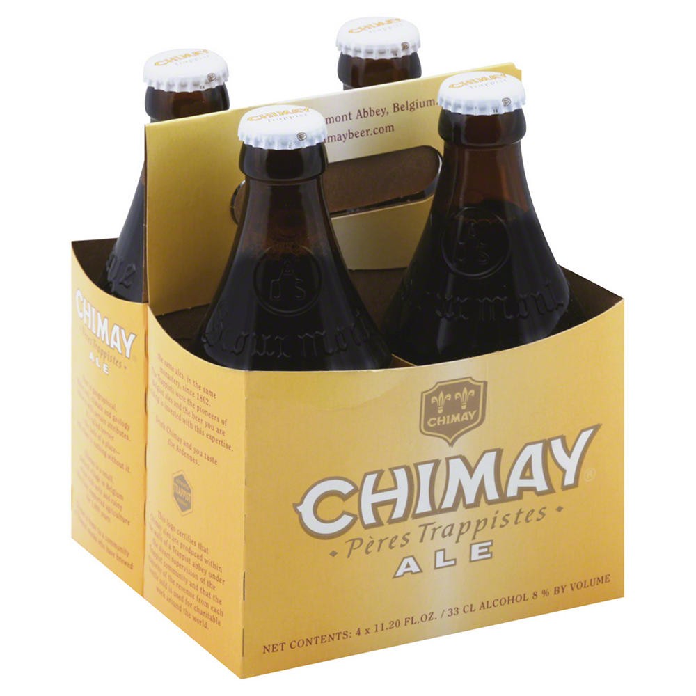 Chimay Cinq Cents Ale 4 pk Bottles, 11 oz