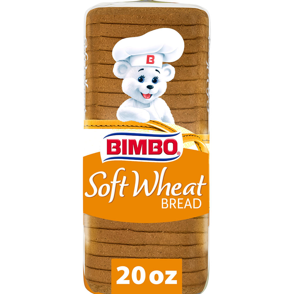 Bimbo Sliced Soft Wheat Bread, 20 oz