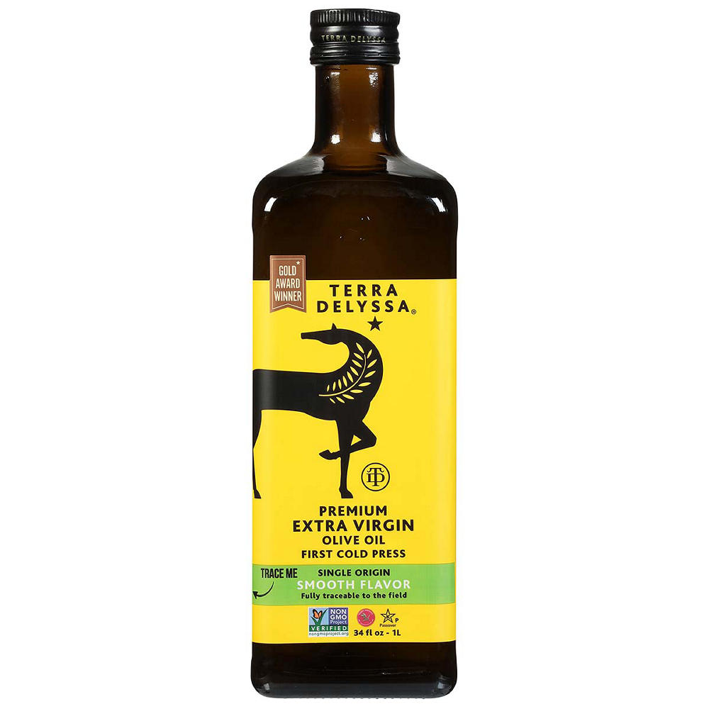 Terra Delyssa Premium Extra Virgin Olive Oil, 1 L