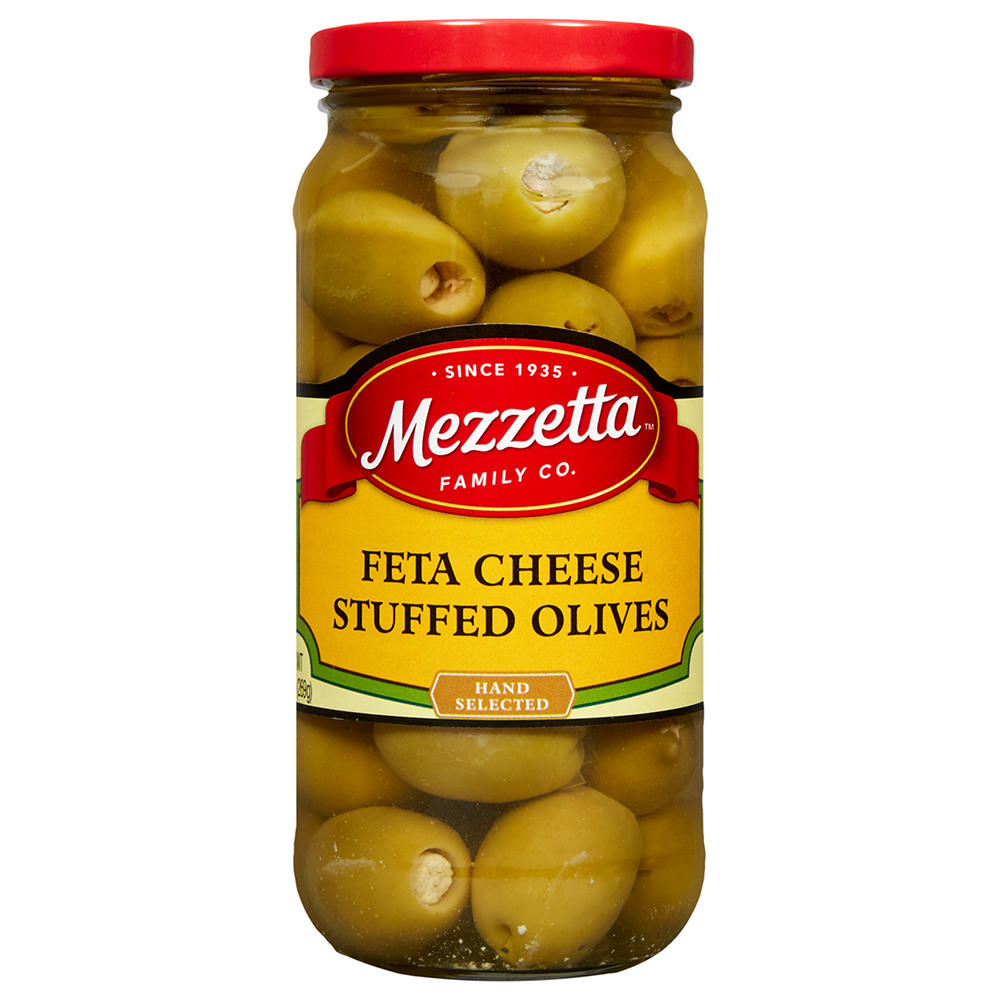Mezzetta Feta Cheese Stuffed Green Olives, 9.5 oz