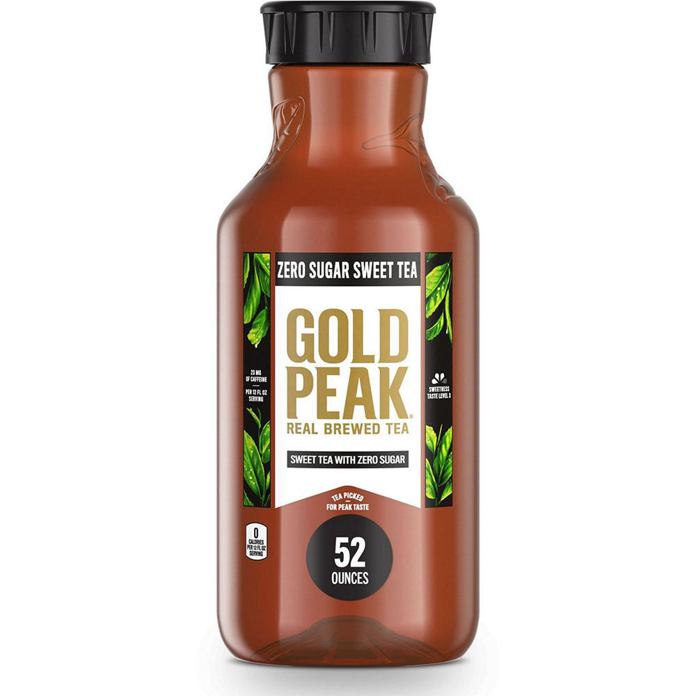 Gold Peak Zero Sugar Sweet Iced Tea, 52 oz
